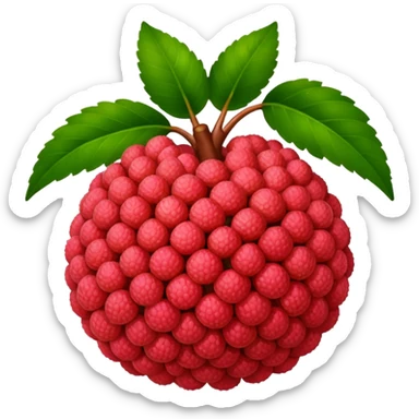 Lychee sticker