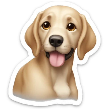 Tanrı ile köpek konuşuyor  sticker