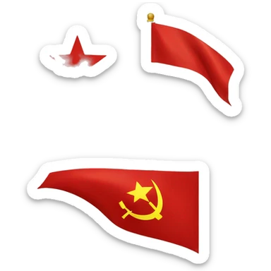 Flag of USSR sticker