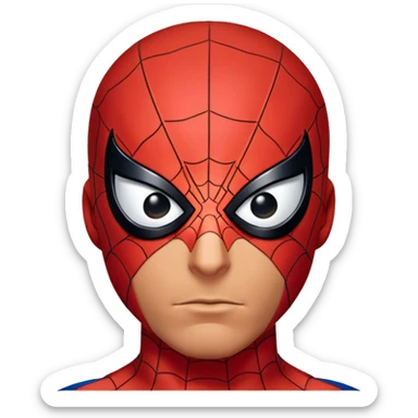 Spider man from marvel  sticker