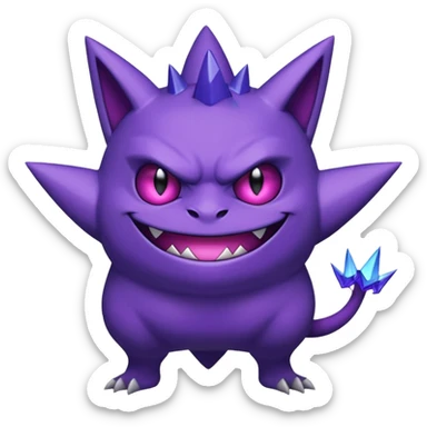 Gengar-Sableye-fusion (full body) sticker
