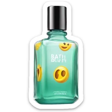 bath and body works perfume sticker
