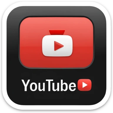 youtube interface in browser sticker