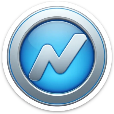 BLUE tick badge of Instagram  sticker