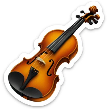 Violin sticker