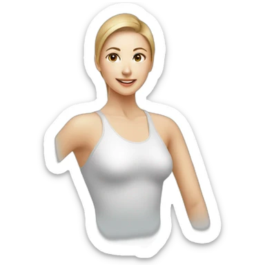 Laser hair removal for women sticker