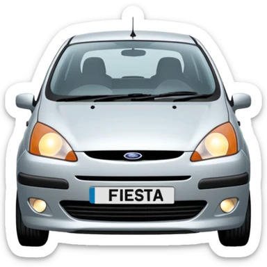 1998 Ford Fiesta LX Zetec 1.2 Front.jpg sticker