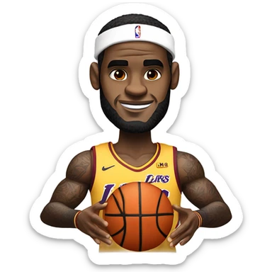 LeBron james sticker