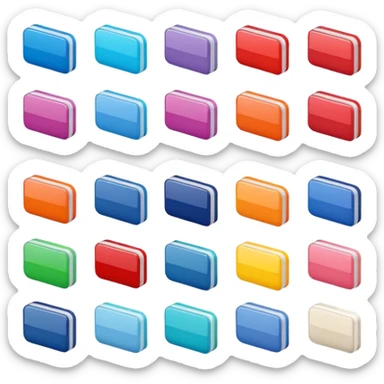 Pantone sample sticker