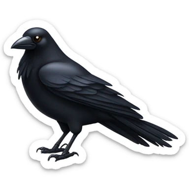 crow sticker