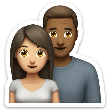 meme of man looking back to passed woman while he has girlfriend in hand sticker