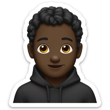 Black puppies  sticker