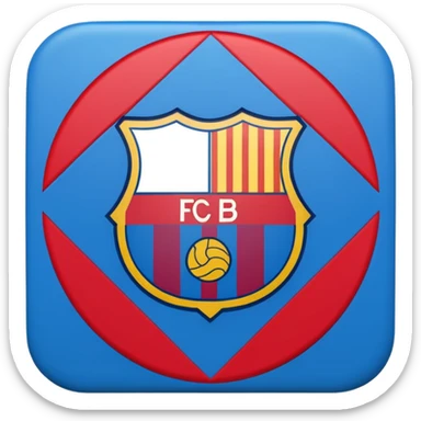 Barcelona logo sticker