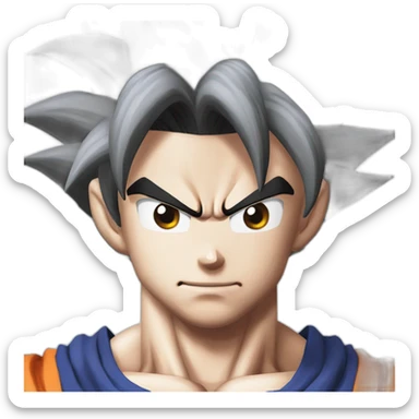 Goku-ultra-instinct sticker