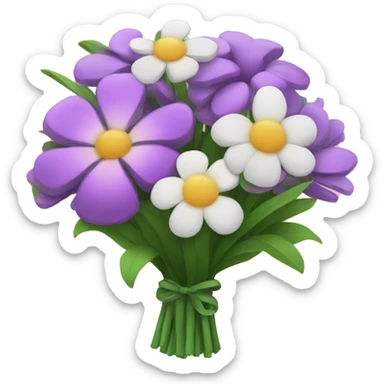 flower bouquet  sticker