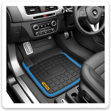 car floor mats sticker
