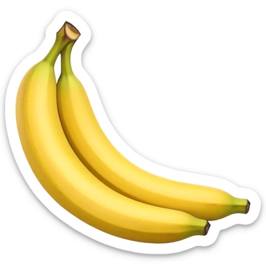 Banana single sticker
