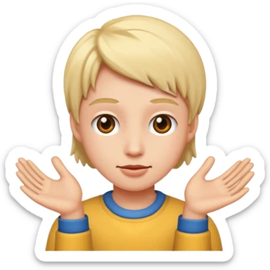 Playing with self  sticker