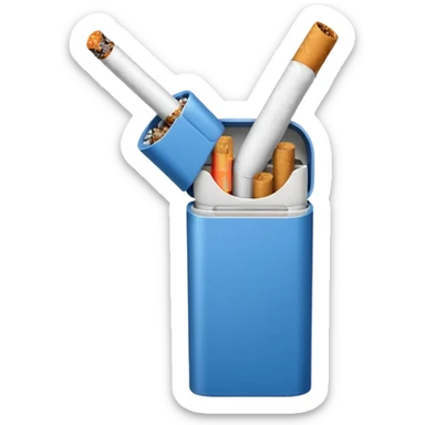 marlboro blue sticker