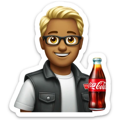 Coca-Cola Cool sticker