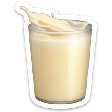 Condensed milk sticker
