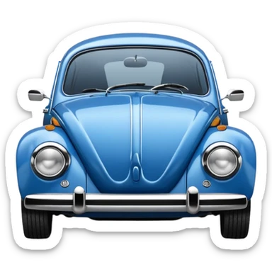 vw beetle sticker