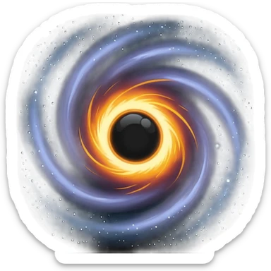 This the black hole sticker