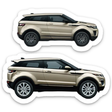 Land Rover evoque sticker