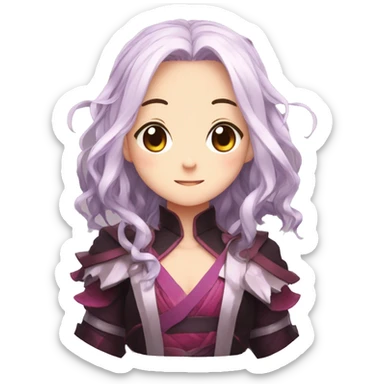 Nezuko demon slayer sticker