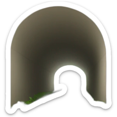 Branch tunnel sticker