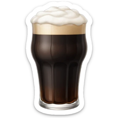 Dark beer irish sticker