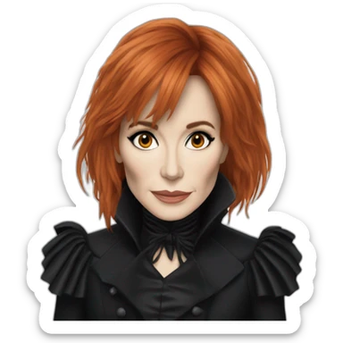 Mylène Farmer nevermore 2023 sticker