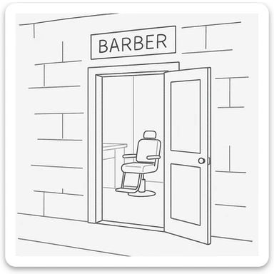 endi menga brohouse sartarish xonasini tashqaridan chizib ber eshigi ochiq bulsin faqat sticker