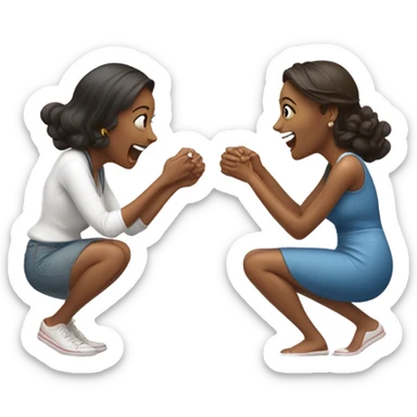 Lesbian proposal sticker