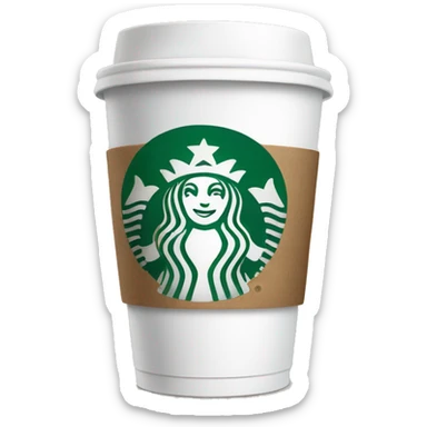 Starbucks sticker