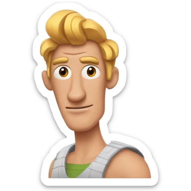 Norm from phineas and ferb sticker