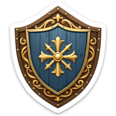 saxon shield sticker