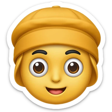 gorro panadero sticker