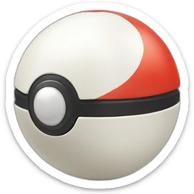 Poké ball sticker