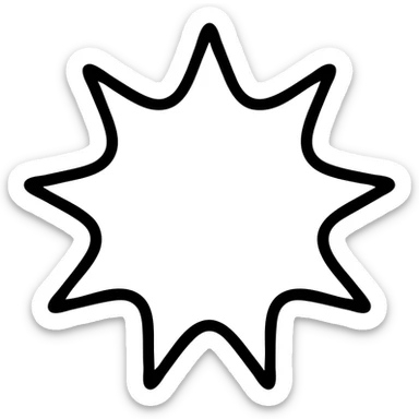 wow effect splash sticker