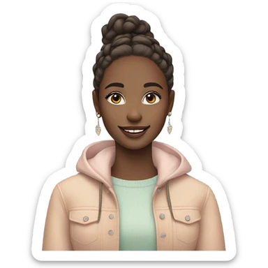 Pretty aesthetic girl sticker