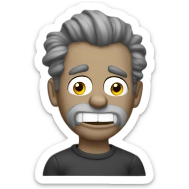 Itchy and scratchy sticker