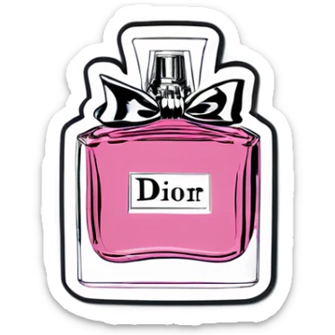 Pink Dior  sticker