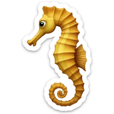 Seahorse sticker