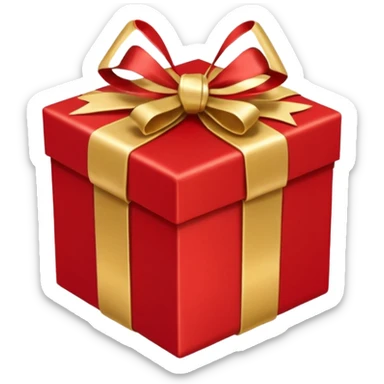 gift box sticker