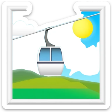 Cable Car San Francisco sticker