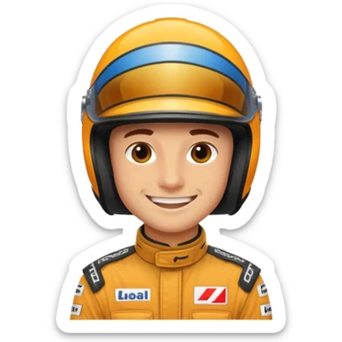 f1 driver  sticker