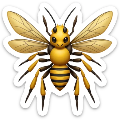 Kakuna-Beedrill-fusion sticker