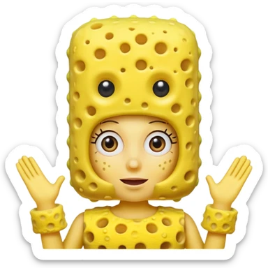 sophia spongebob sticker