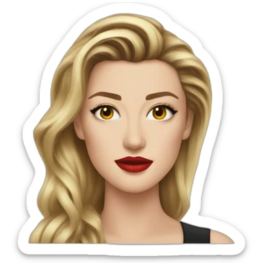 Amber heard sticker